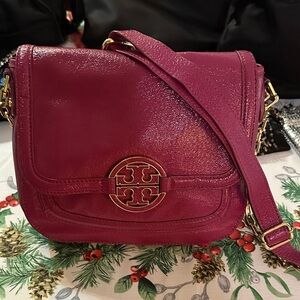 Tory Burch Women's Fuchsia Crossbody Bag